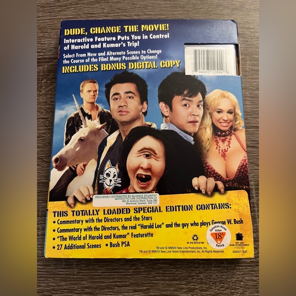 📀 3/$15 or 4/$20 📀 Harold & Kumar Escape From Guantanamo Bay Bluray - Picture 2 of 3